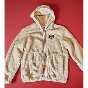 Texas Tech Youth Fleece‎ Hoodie Jacket Size L (9-10) GARB Sherpa Zip-Up NCAA Fan